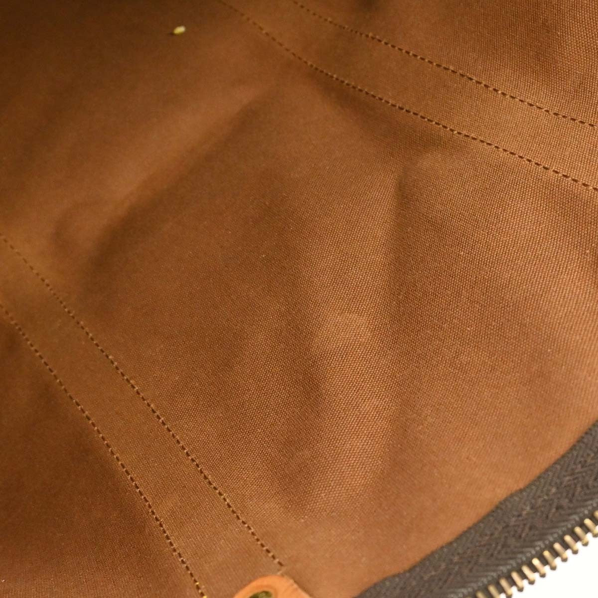 Louis Vuitton Keepall Bandouliere Monogram Canvas, Brown, Canvas, Travel Bag