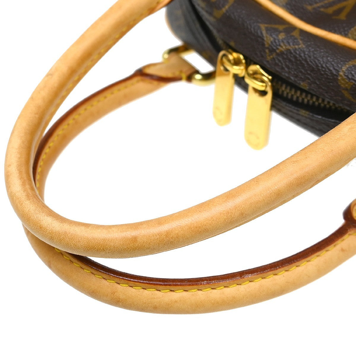Louis Vuitton Manhattan Monogram, Brown, Canvas, Handbag
