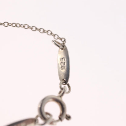 Tiffany & Co. Elsa Peretti Open Heart Pendant Sterling Silver, Silver, Sterling Silver, Necklace