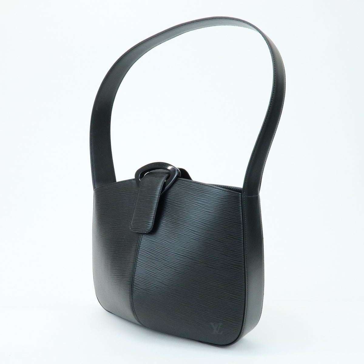 Louis Vuitton Reverie Epi Leather, Black, Leather, Handbag