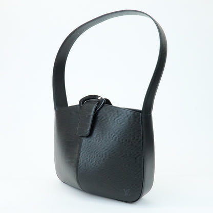 Louis Vuitton Reverie Epi Leather, Black, Leather, Handbag