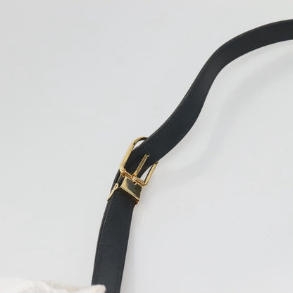 Christian Dior Vintage Leather, Navy, Leather, Shoulder Bag