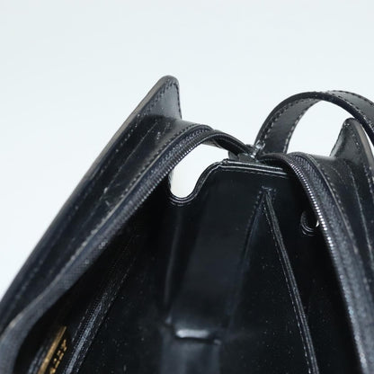 Bally Vintage Leather, Black, Leather, Shoulder Bag