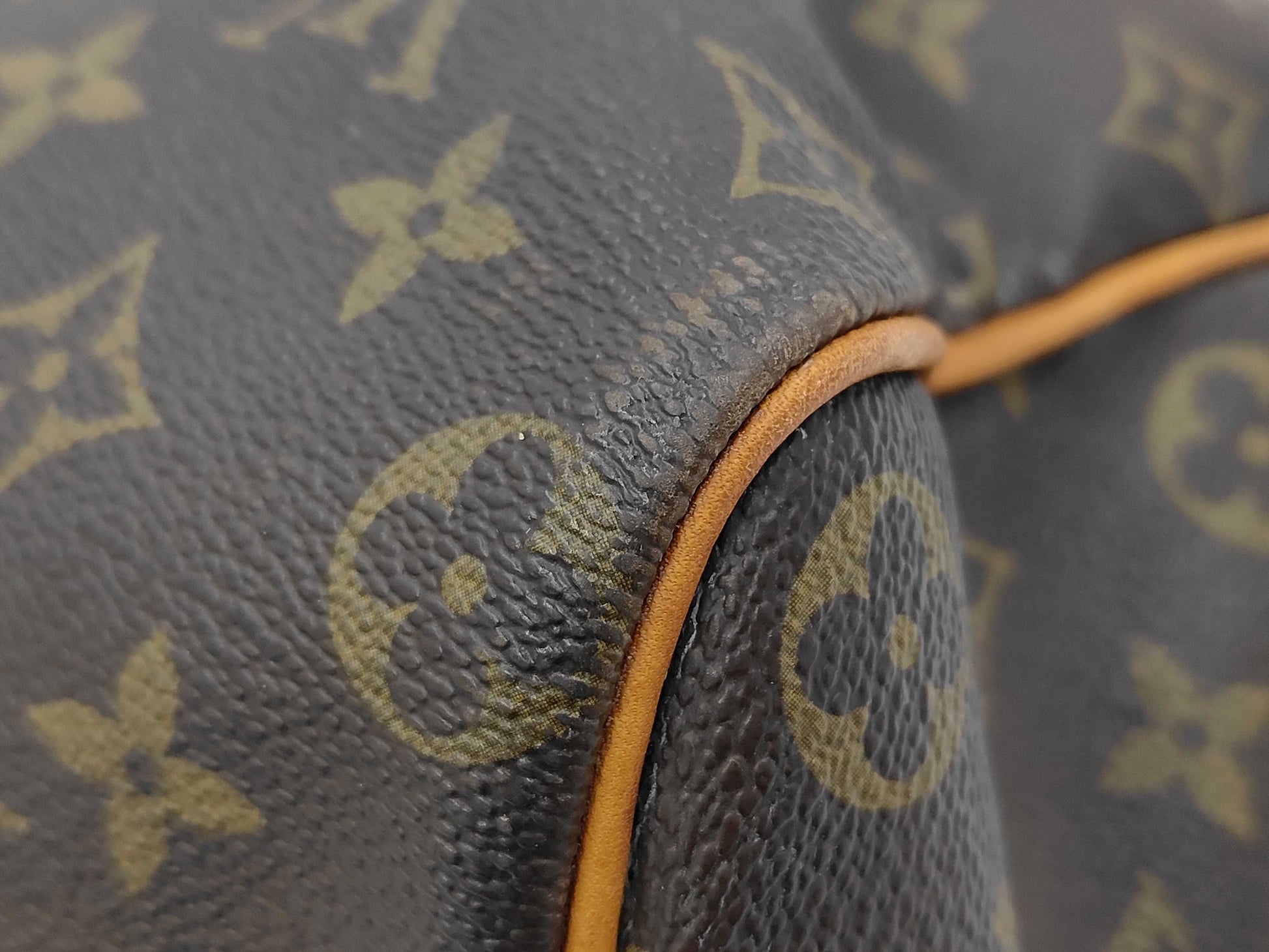 Louis Vuitton Speedy Handbag Monogram Canvas, BROWN, CANVAS, Handbag