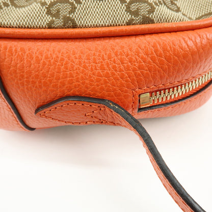 Gucci Bree Disco GG Canvas with Leather, Beige, Canvas, Crossbody Bag