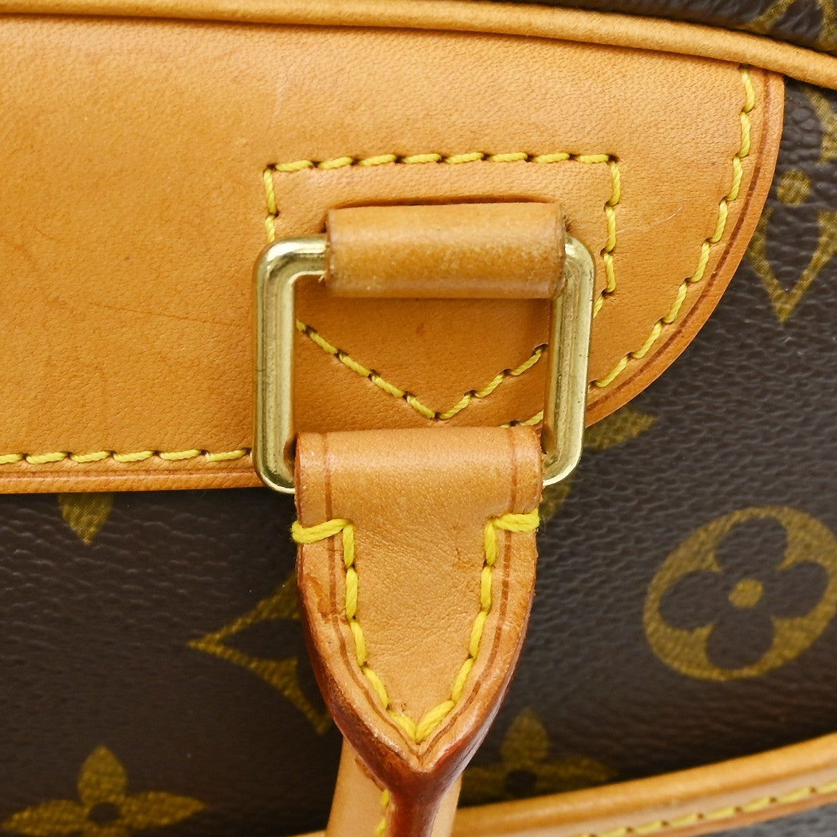 Louis Vuitton Trouville Monogram Canvas, Brown, Canvas, Handbag