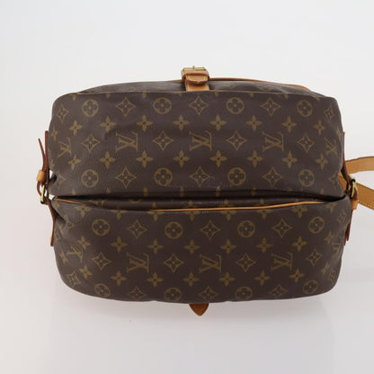 Louis Vuitton Saumur Monogram, Brown, Canvas, Shoulder Bag