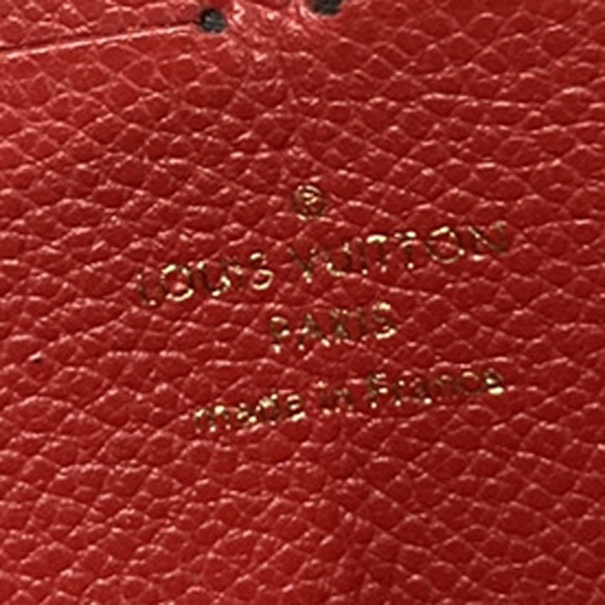 Louis Vuitton Portefeuille zippy Monogramme Empreinte Monogramme Empreinte, Red, Leather, Wallet