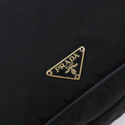 Prada Shoulder Tessuto, Black, Nylon, Shoulder Bag