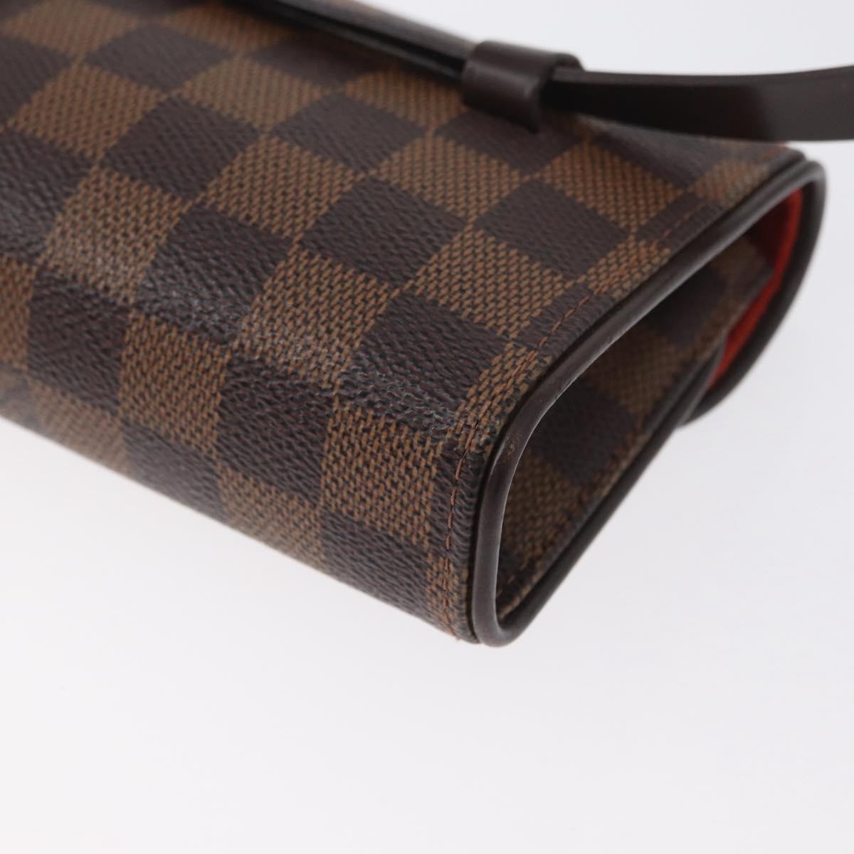 Louis Vuitton Florentine Waist Monogram Canvas, Brown, Canvas, Clutch