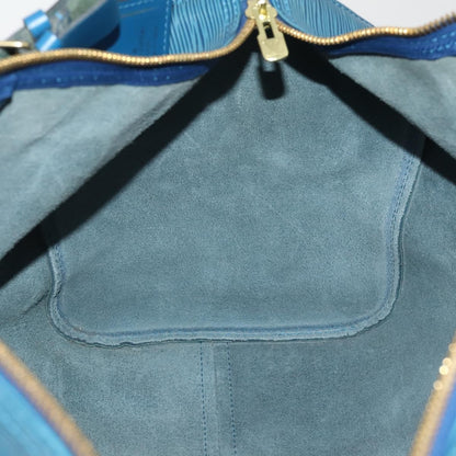 Louis Vuitton Keepall Bag Epi Leather, Blue, Leather, Travel Bag