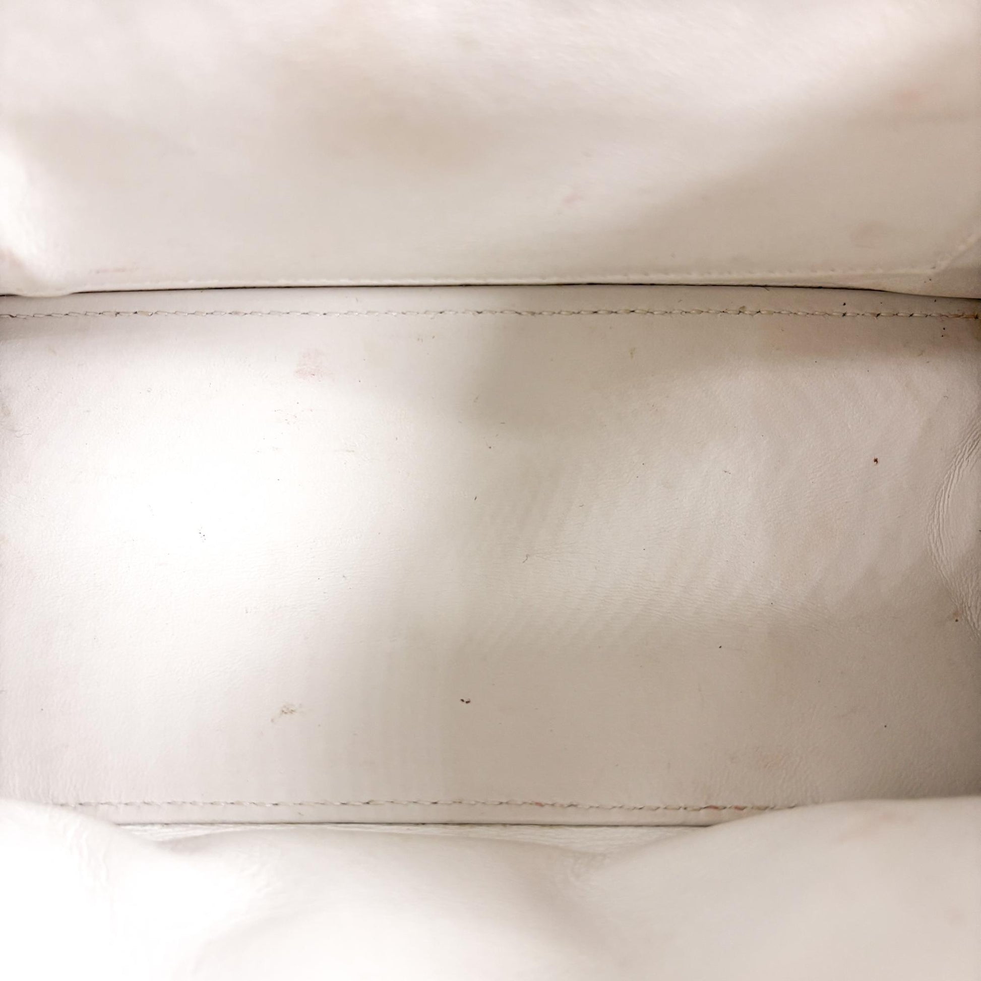 Balenciaga Hourglass Top Handle Leather, White, Leather, Handbag