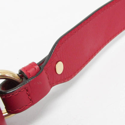 Gucci Sylvie Leather, Red, Leather, Shoulder Bag