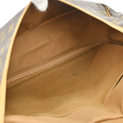 Louis Vuitton Saumur Monogram Canvas, Brown, Canvas, Shoulder Bag