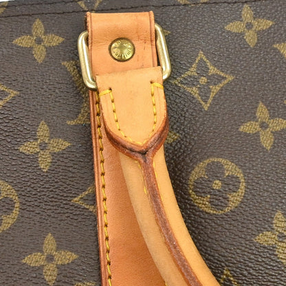 Louis Vuitton Keepall Monogram, Brown, Canvas, Travel Bag
