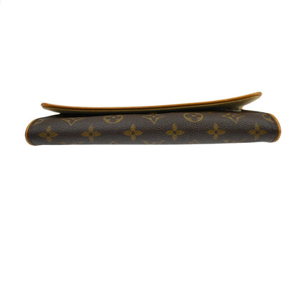 Louis Vuitton Twin Monogram, Brown, Canvas, Clutch