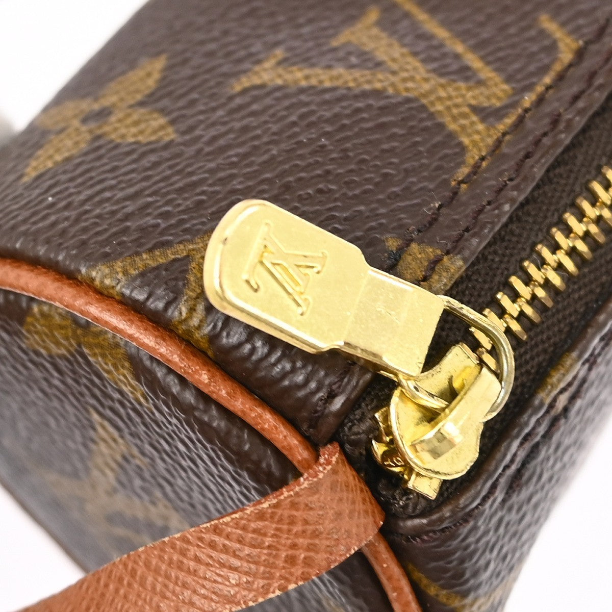 Louis Vuitton Papillon Pochette Monogram Canvas, Brown, Canvas, Clutch
