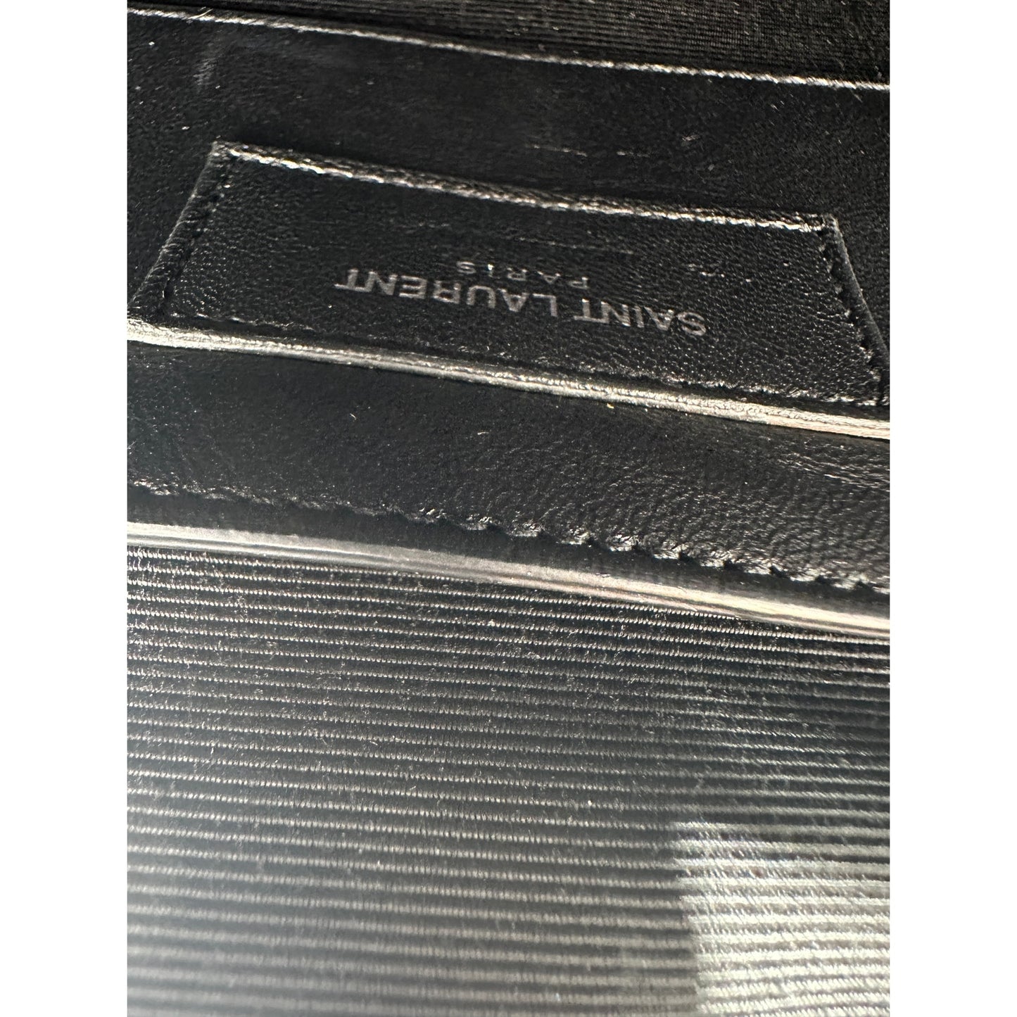 YVES SAINT LAURENT YSL Envelope Chain Bag Black