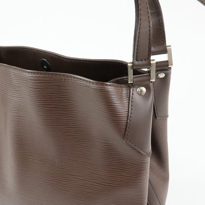 Louis Vuitton Mandara Epi Leather, Brown, Leather, Shoulder Bag