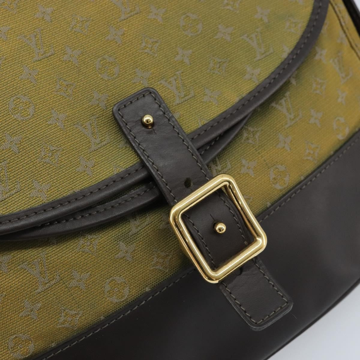 Louis Vuitton Marjorie Mini Lin, Khaki, Canvas, Shoulder Bag