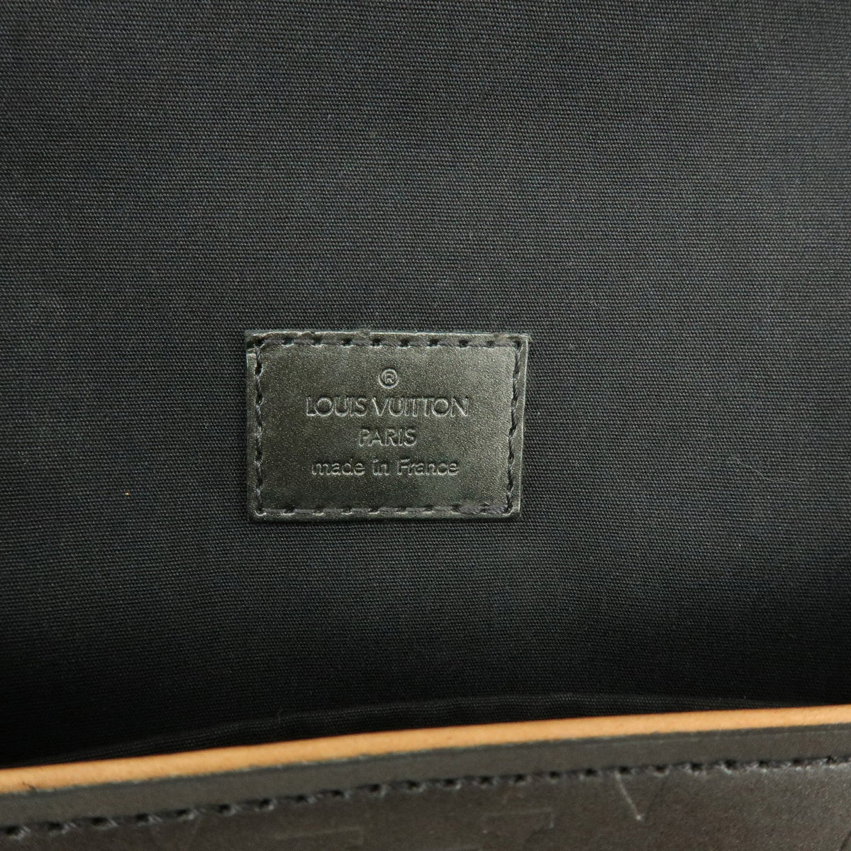 Louis Vuitton Mat Webster Street Monogram Vernis, Black, Leather, Handbag
