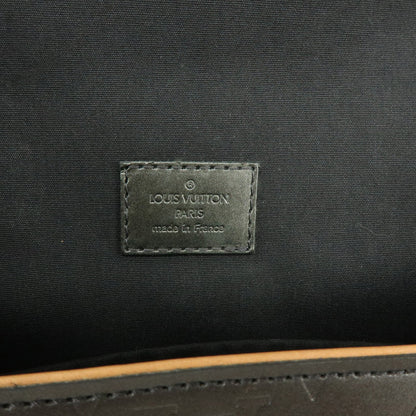 Louis Vuitton Mat Webster Street Monogram Vernis, Black, Leather, Handbag