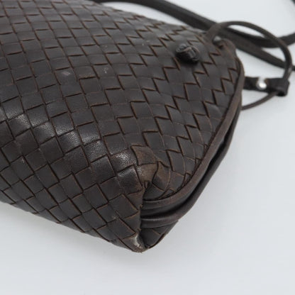 Bottega Veneta Nodini Intrecciato Nappa, Brown, Leather, Crossbody Bag