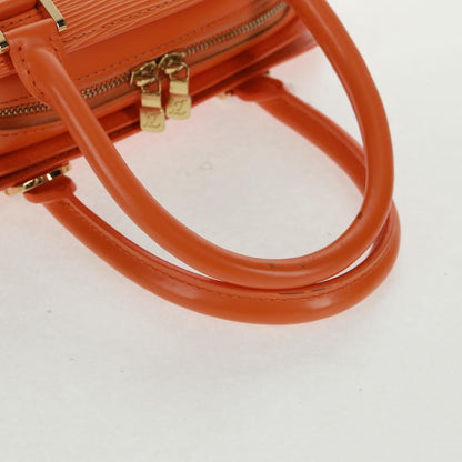 Louis Vuitton Pont Neuf Epi Leather, Orange, Leather, Handbag