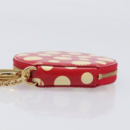 Louis Vuitton Boite Chapeau Coin Purse Patent Leather, Red, Patent Leather, Wallet