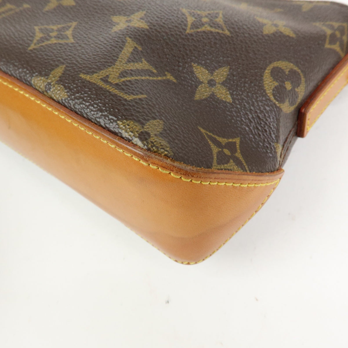 Louis Vuitton Trotteur Monogram Canvas, Brown, Canvas, Handbag