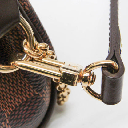 Louis Vuitton Eva Damier, Brown, Canvas, Handbag