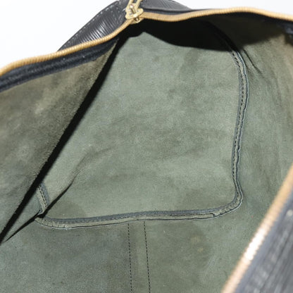 Louis Vuitton Keepall Epi Leather, Black, Leather, Travel Bag