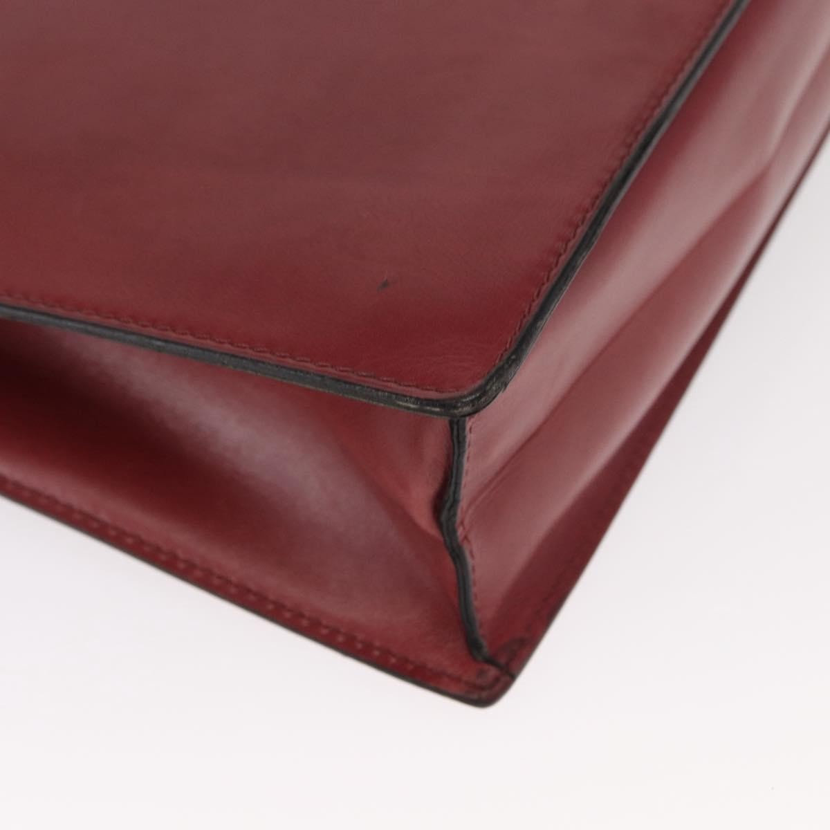 Celine Handbag Leather, Red, Leather, Handbag
