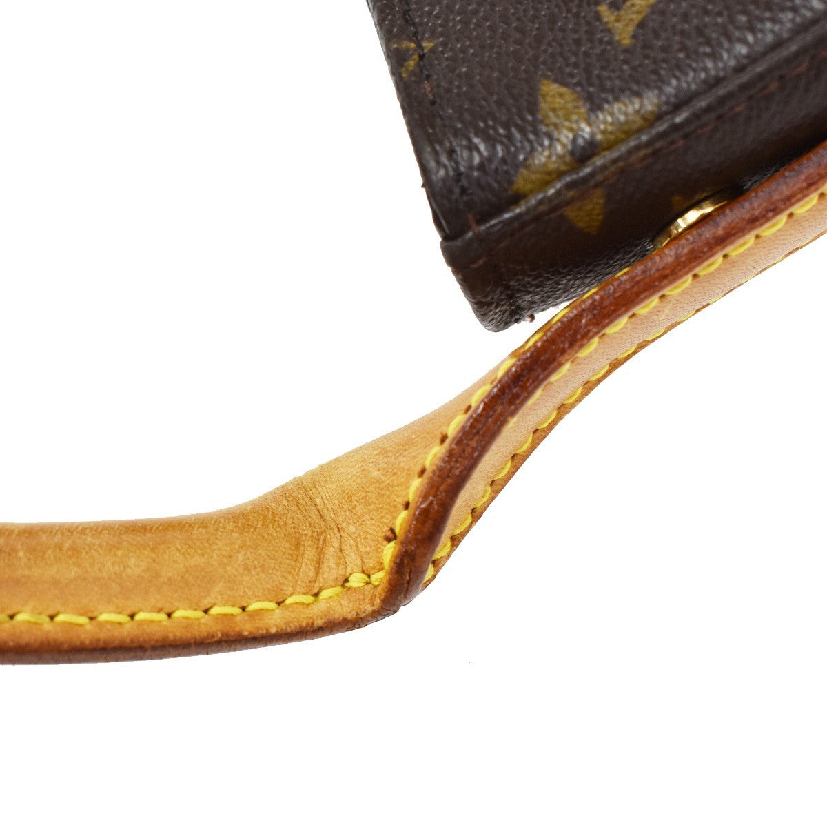 Louis Vuitton Looping Monogram Canvas, Brown, Canvas, Handbag