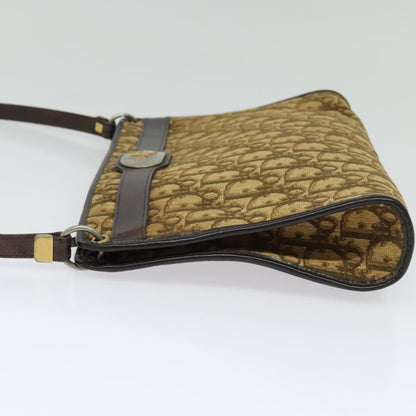 Christian Dior Vintage Trotter Canvas, Brown, Canvas, Shoulder Bag