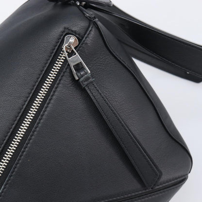 Loewe Puzzle Leather, Black, Leather, Handbag