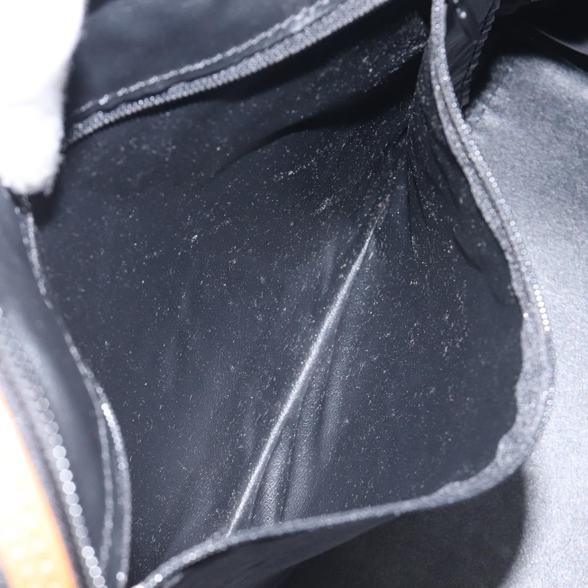 Saint Laurent Vintage Boston PVC Leather, Black, PVC, Travel Bag