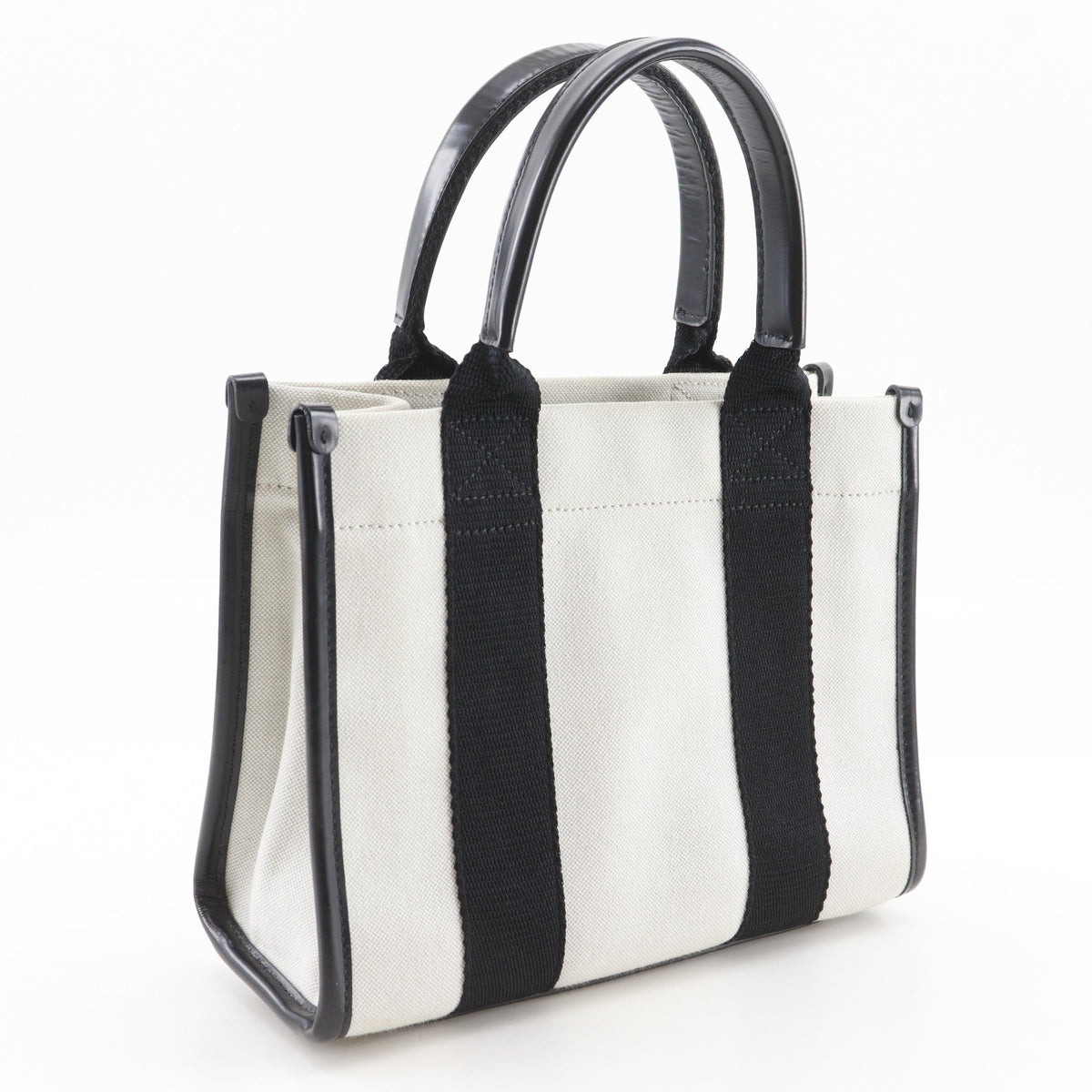 Balenciaga Hardware Canvas, White, Canvas, Tote Bag
