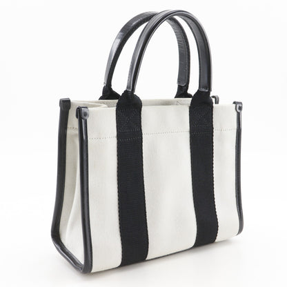 Balenciaga Hardware Canvas, White, Canvas, Tote Bag