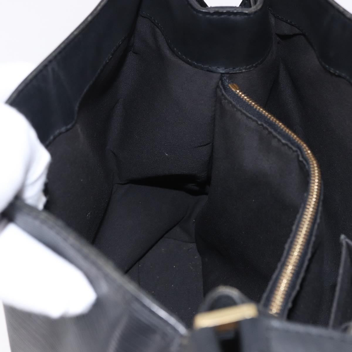 Louis Vuitton Mandara Epi, Black, Leather, Shoulder Bag