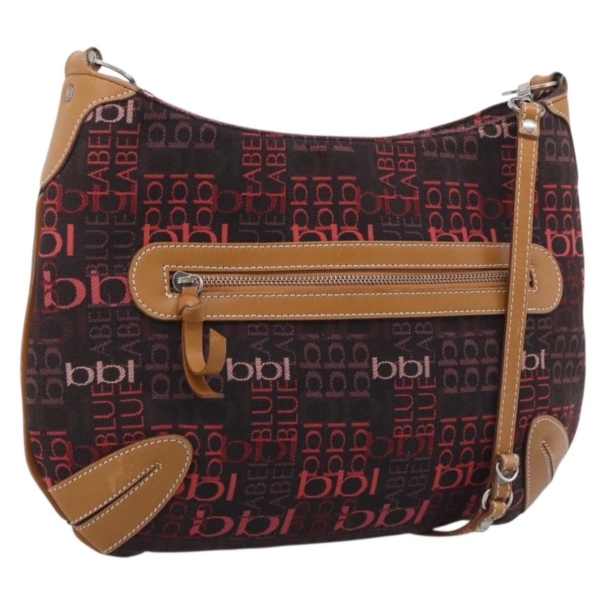 Burberry Blue Label Canvas, Multicolour, Canvas, Shoulder Bag