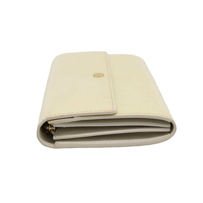 Louis Vuitton Vintage Sarah Monogram Vernis, Beige, Patent Leather, Wallet