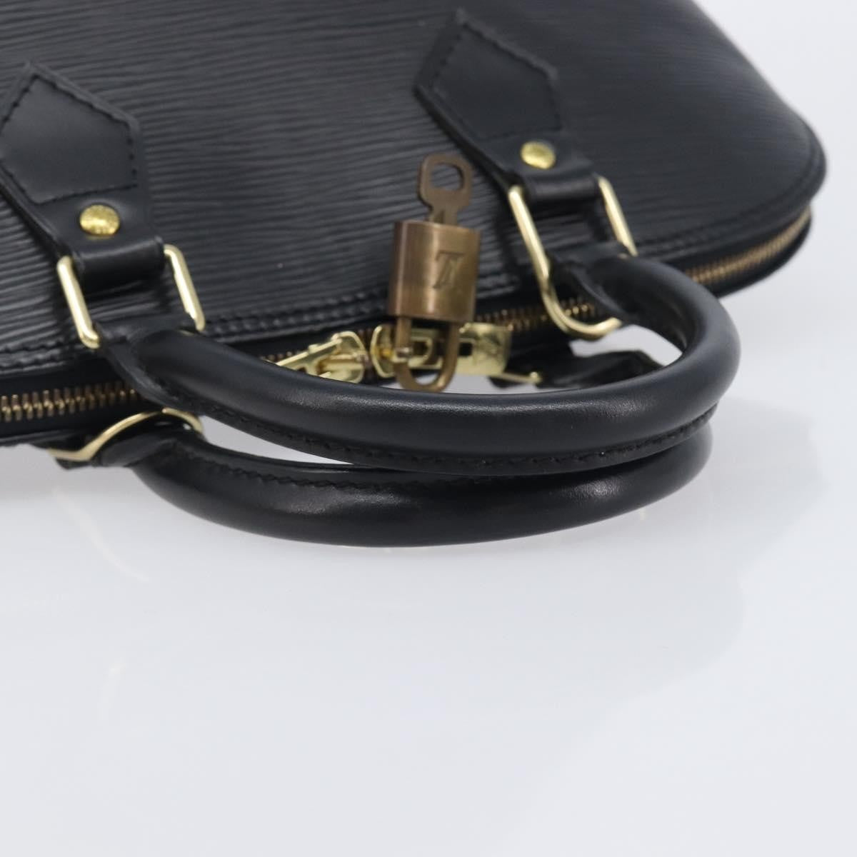Louis Vuitton Vintage Alma Epi Leather, Black, Leather, Handbag