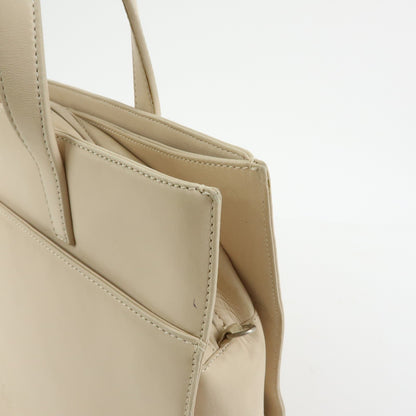 Loewe Anagram Leather, Beige, Leather, Tote Bag