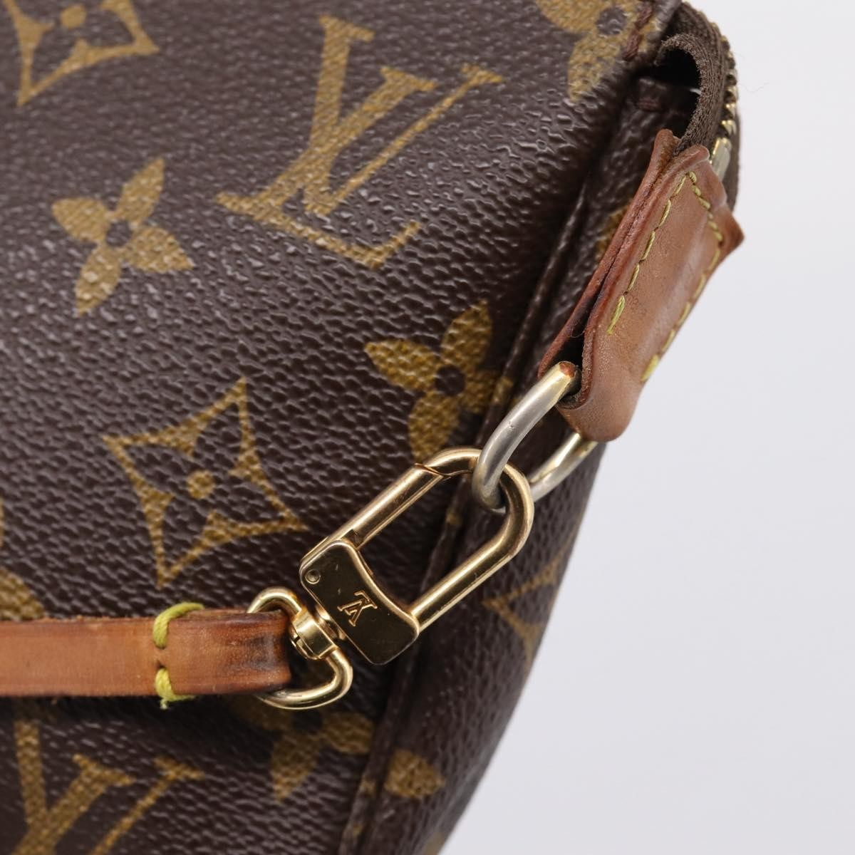Louis Vuitton Pochette Accessoires NM Monogram Canvas, Brown, Canvas, Clutch