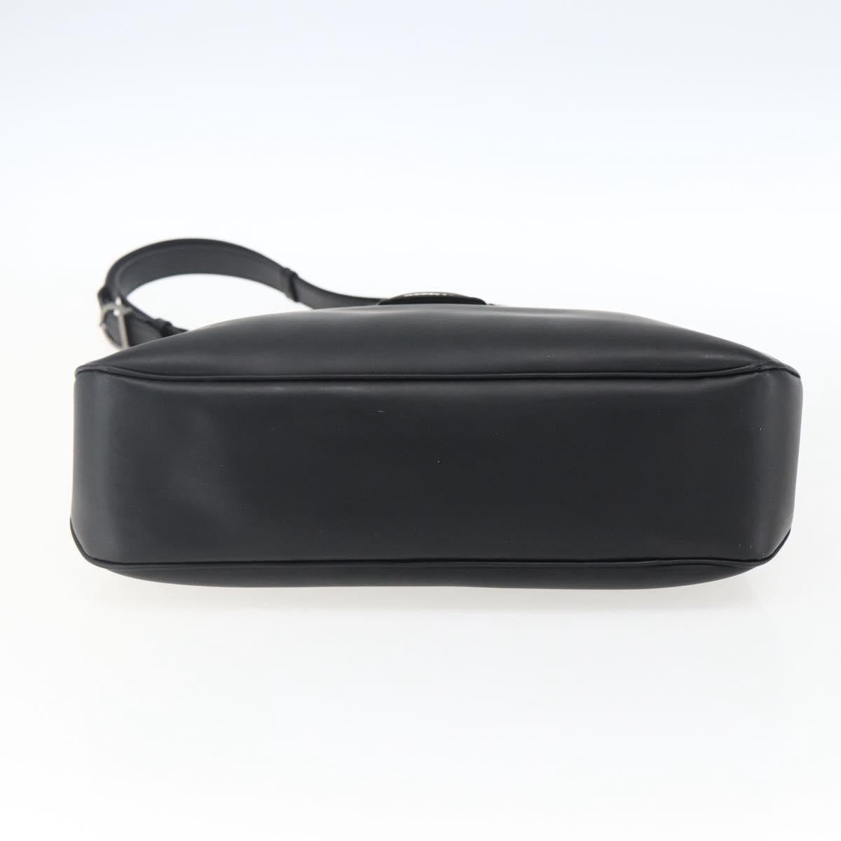 Salvatore Ferragamo Vara Leather, Black, Leather, Shoulder Bag