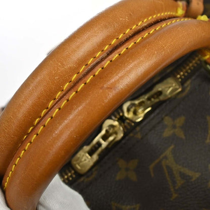 Louis Vuitton Keepall Bandouliere Monogram Canvas, Brown, Canvas, Travel Bag