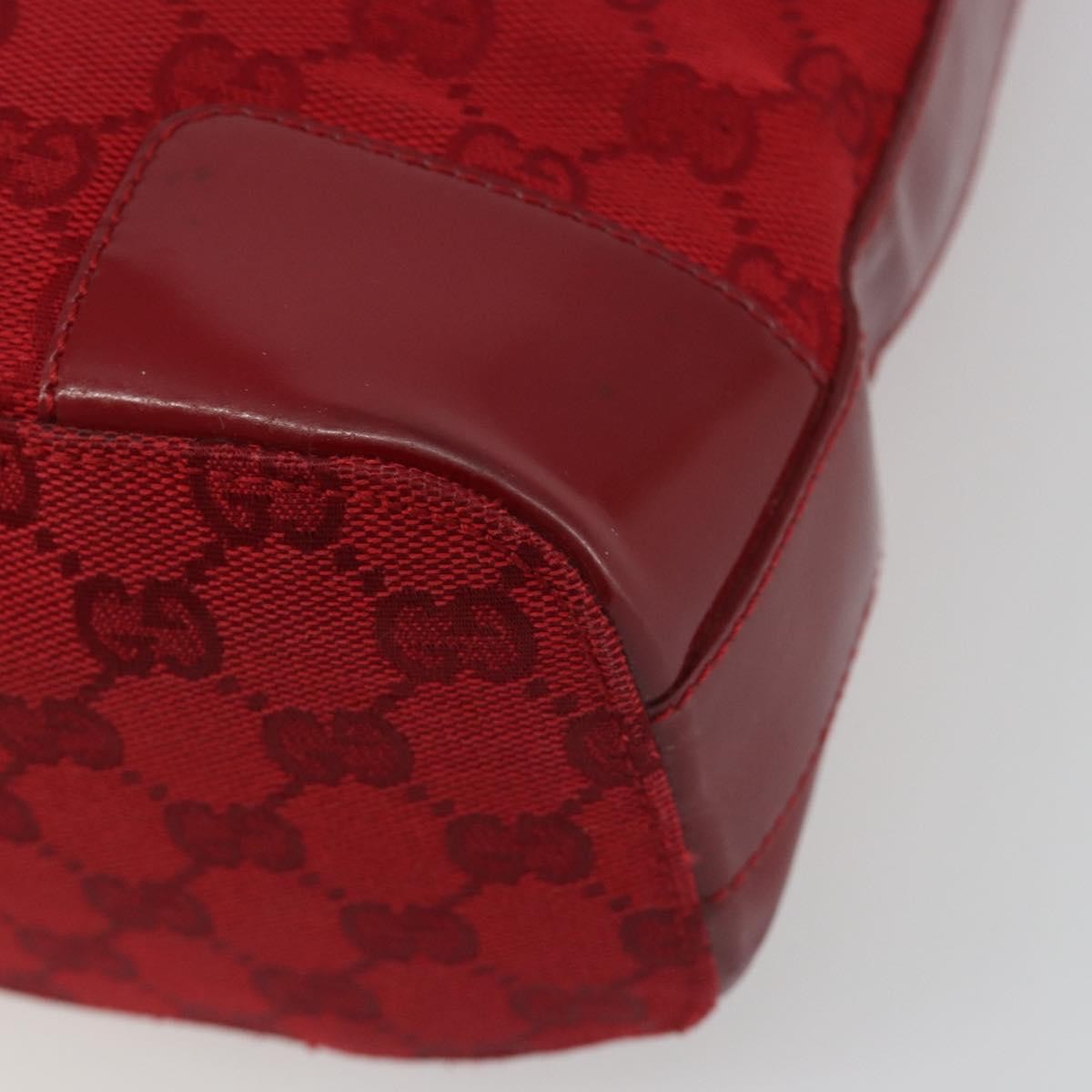 Gucci GG Shoulder GG Matelasse Leather, Red, Canvas, Shoulder Bag