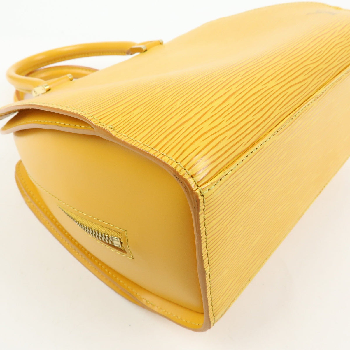 Louis Vuitton Pont Neuf Epi Leather, Yellow, Leather, Handbag