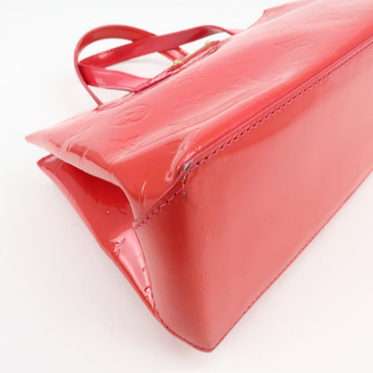 Louis Vuitton Wilshire Monogram Vernis, Pink, Patent Leather, Handbag